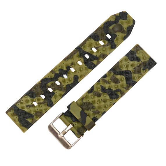 Підбір годинників Каучуковий ремінець Military 20 - фото №1