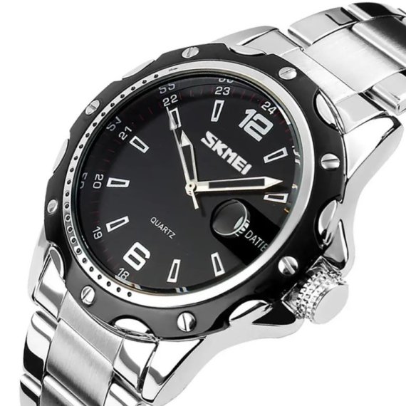 Мужские часы Skmei Robby Steel 0992S - фото №1
