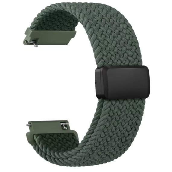 Підбір годинників Тканевий ремінець Gravy Green 22 - фото №1