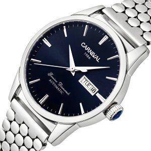 Чоловічі годинники Carnival Flagman Silver Honey, 2 ремінці