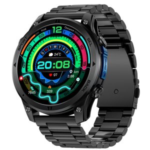 Смарт часы Smart Optimus GPS Steel с компасом, 2 ремешка
