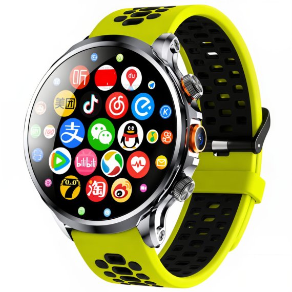 Смарт годинники Smart Technology Venom Green з SIM-картою, 2 ремінці - фото №1