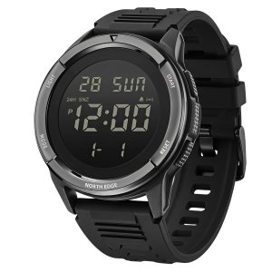 Наручні годинники North Edge Terrax Sport Black, 2 ремінці