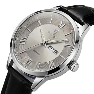 Кварцові годинники Poedagar Berlin Premium Leather, 2 ремінці
