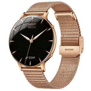 Смарт часы Smart Rose Steel с фонариком, 2 ремешка