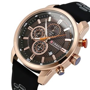 Чоловічі годинники Curren BigBoss Flex Grey, 2 ремінці