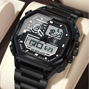 Спортивные часы Poedagar Dual Black