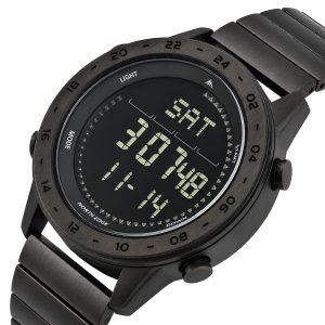 Кварцевые часы North Edge Tank3 Centurion Black, 2 ремешка