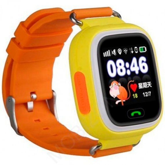 Детские часы Smart Q100 Orange - фото №1