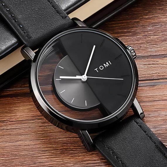 Tomi Gentleman Steel Black, 2 ремінці — фото 3