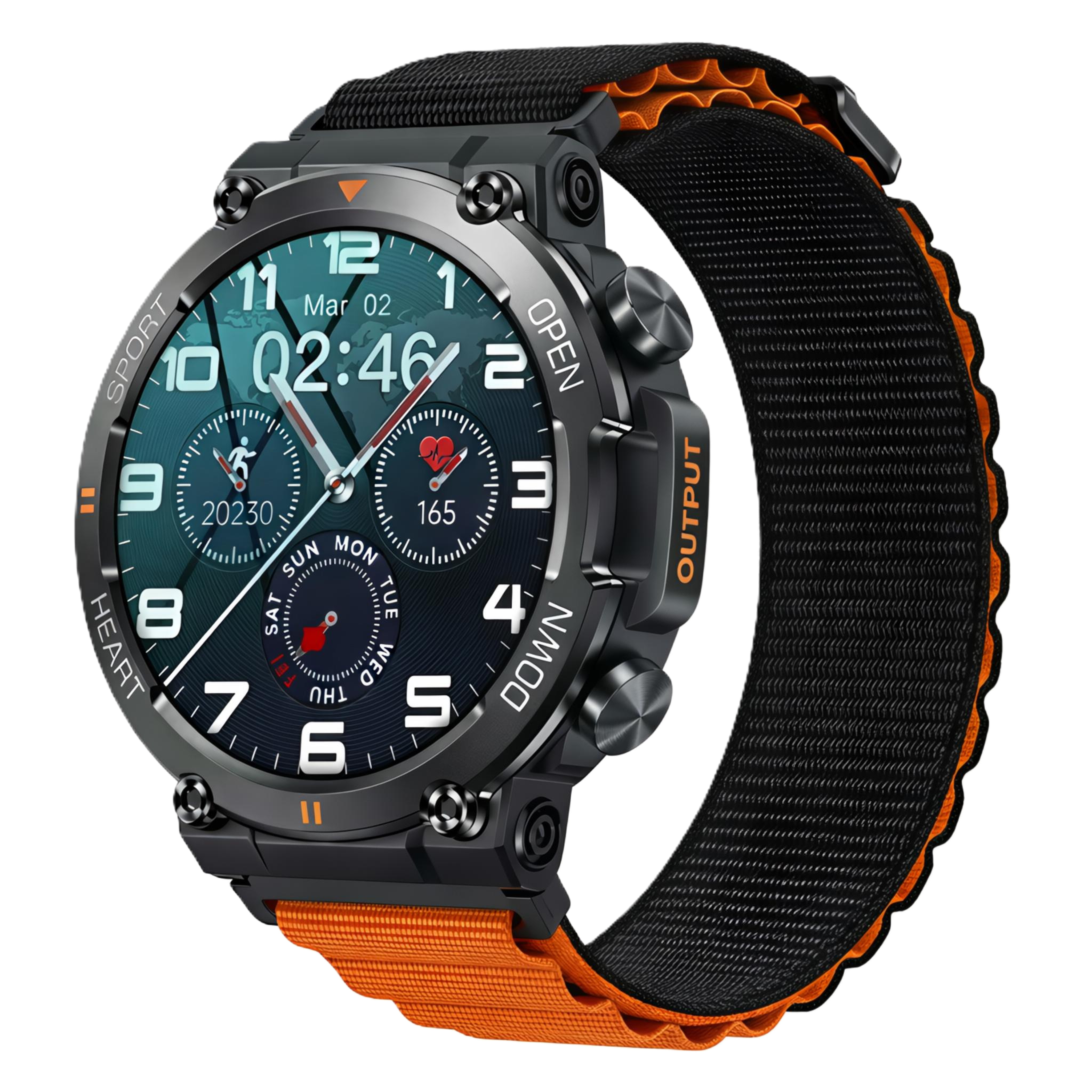 Smart Storm Cyber Orange, 2 ремінці