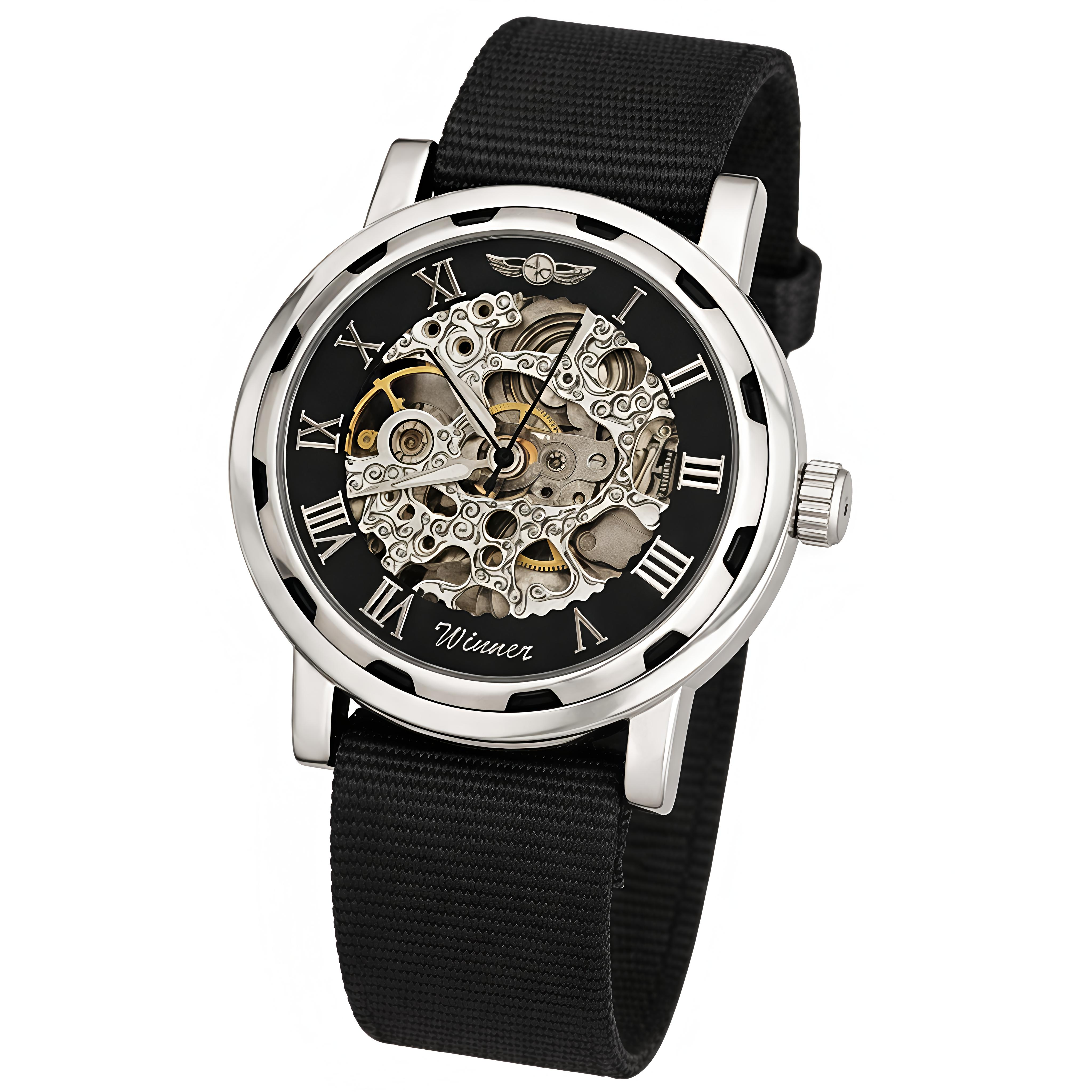 Winner Black Textile Classic, 2 ремінці — фото 2