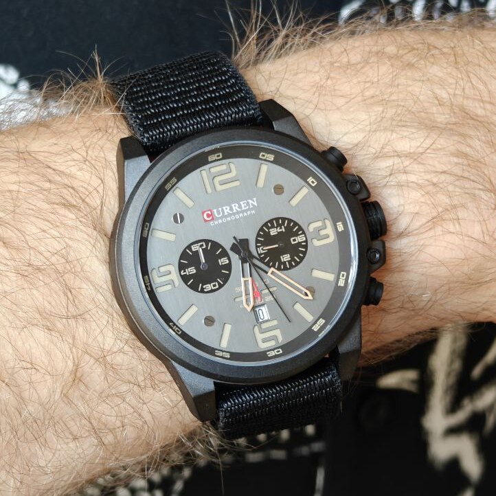 Curren Monreal Armor Black, 2 ремінці — фото 7