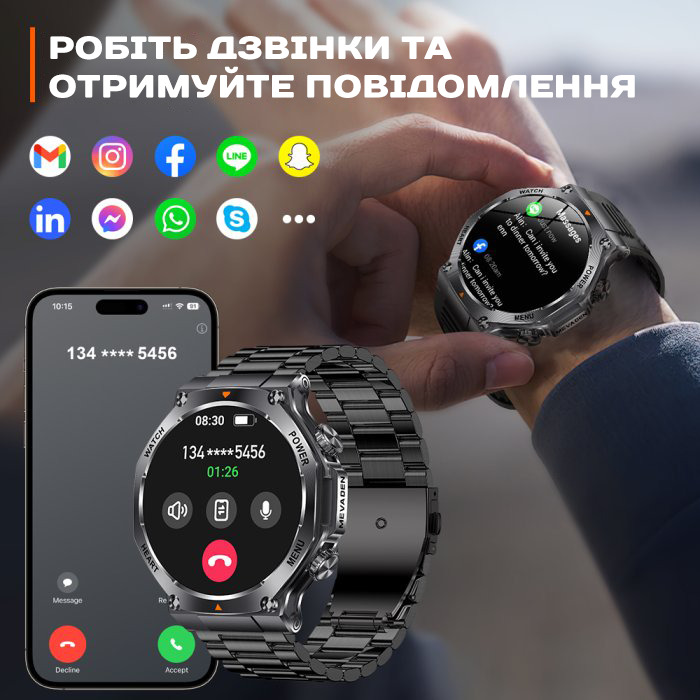 Smart Mevaden Ultra Rubber, 2 ремінці — фото 7