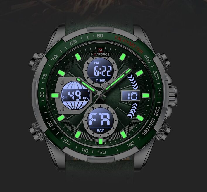 Naviforce Fly Army Hook Green, 2 ремінці — фото 6