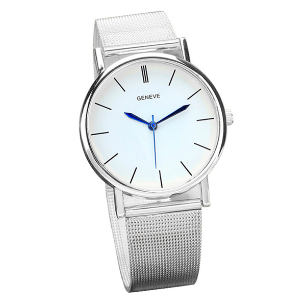 Geneva Steel Silver Miss Flower, 2 ремінці — фото 6