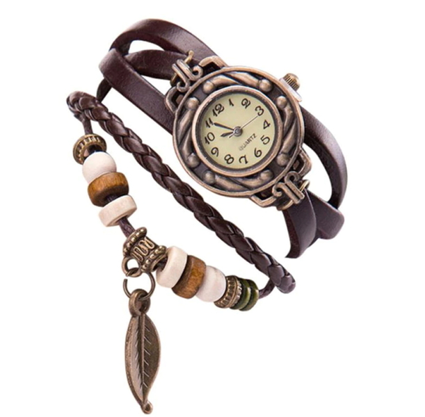 Женские часы CL Owl Brown