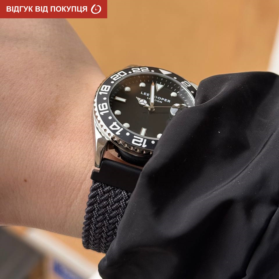 Lee Cooper Daytona Vibe Black, 2 ремінці — фото 9