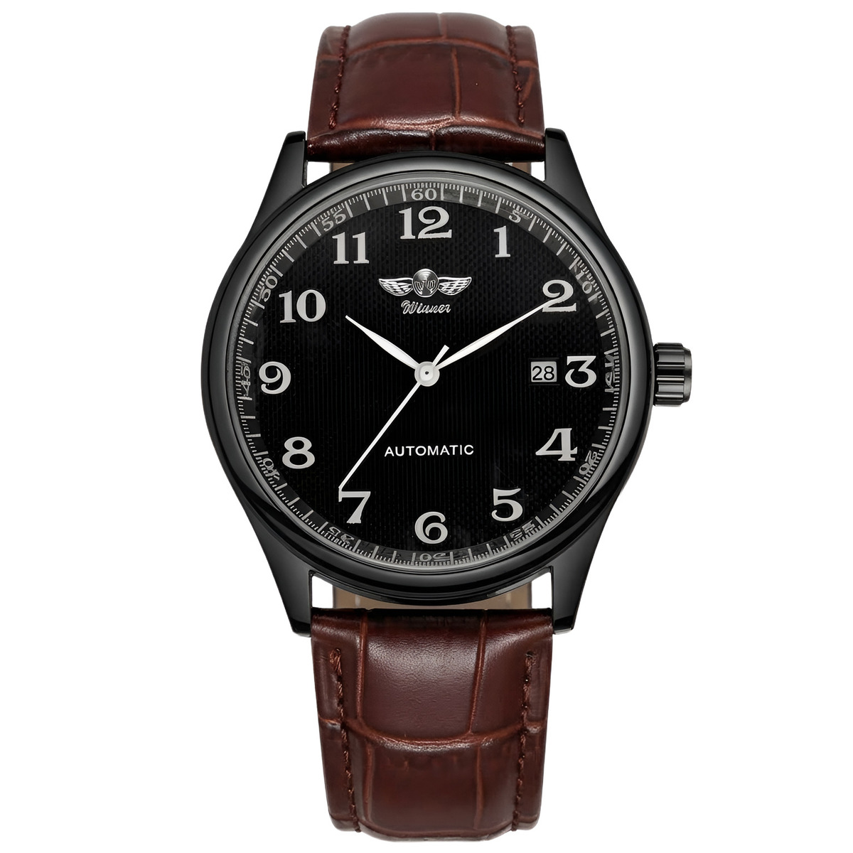 Winner Handsome Black Leather, 2 ремінці — фото 2
