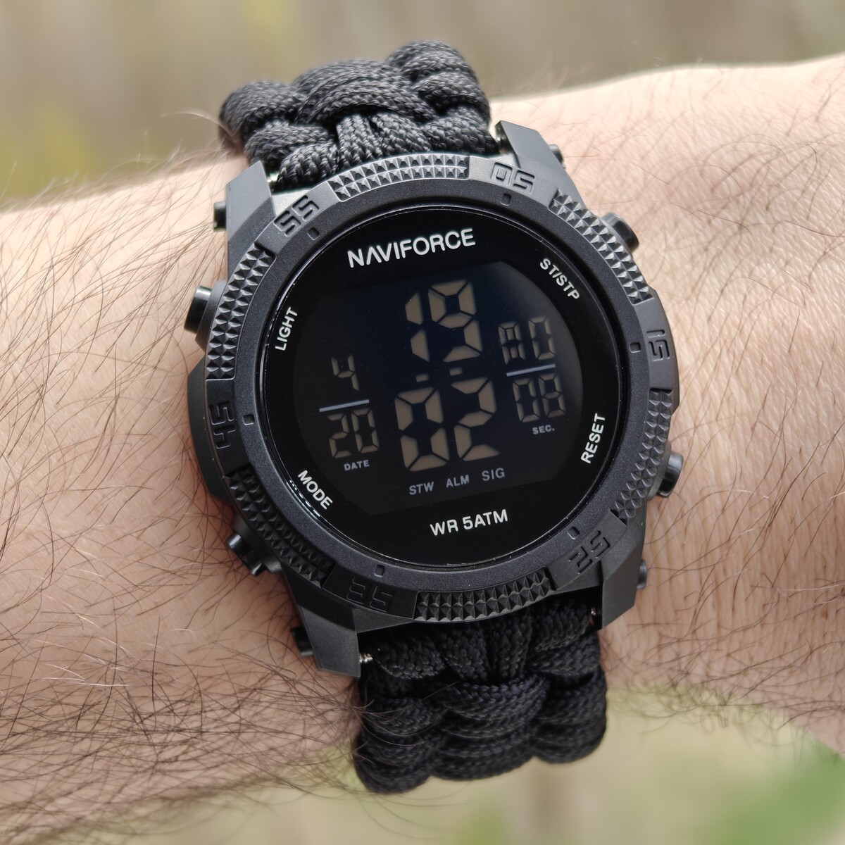 Naviforce Europe Black Paracord, 2 ремінці — фото 7