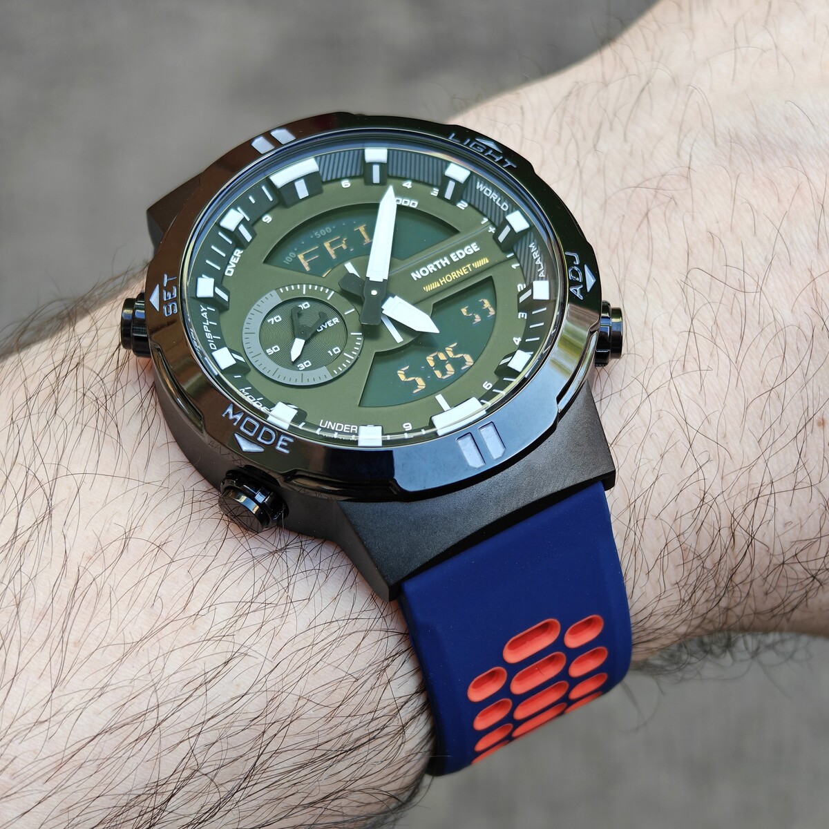 North Edge Hornet Brutal Blue, 2 ремінці — фото 7