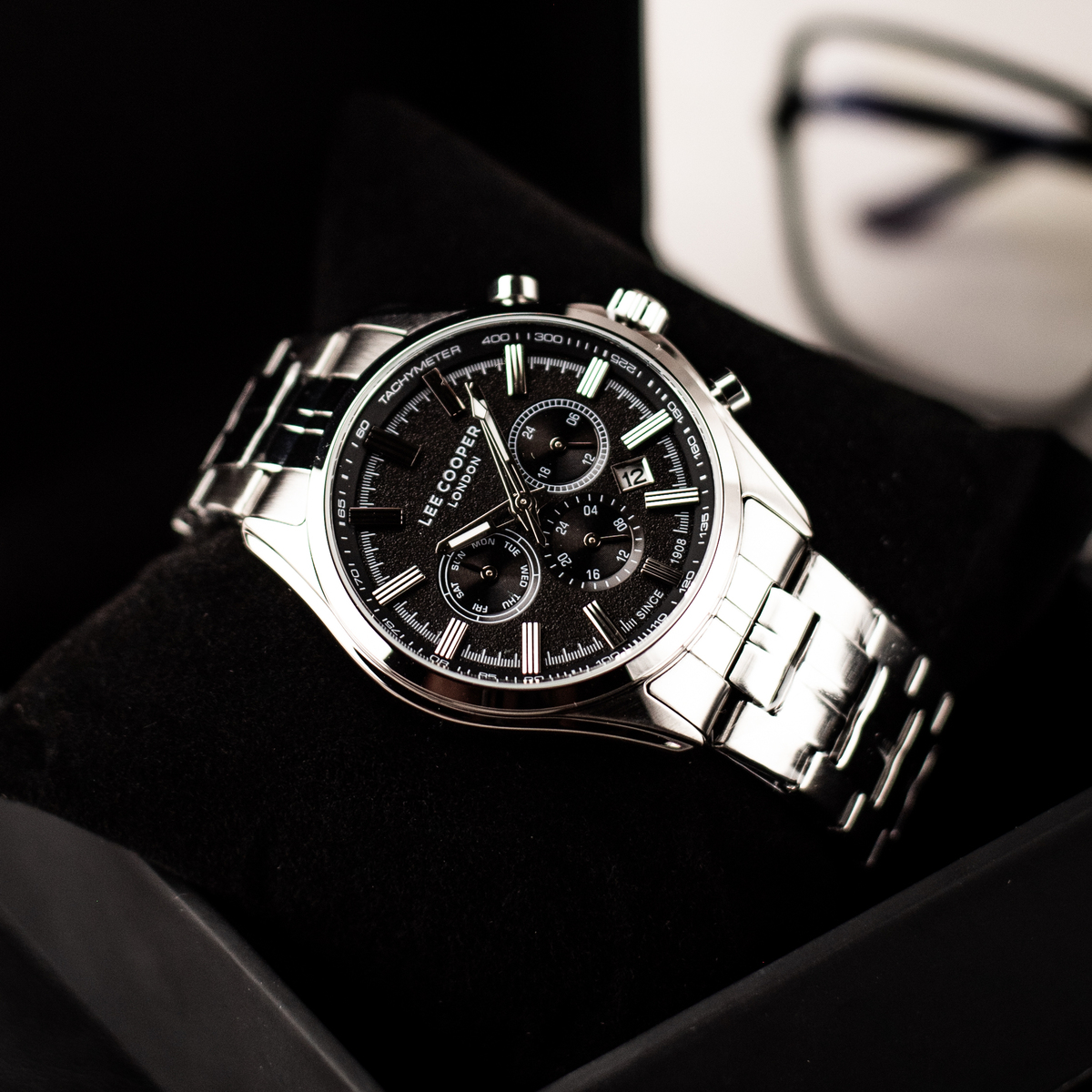 Мужские часы Lee cooper Fenix Black