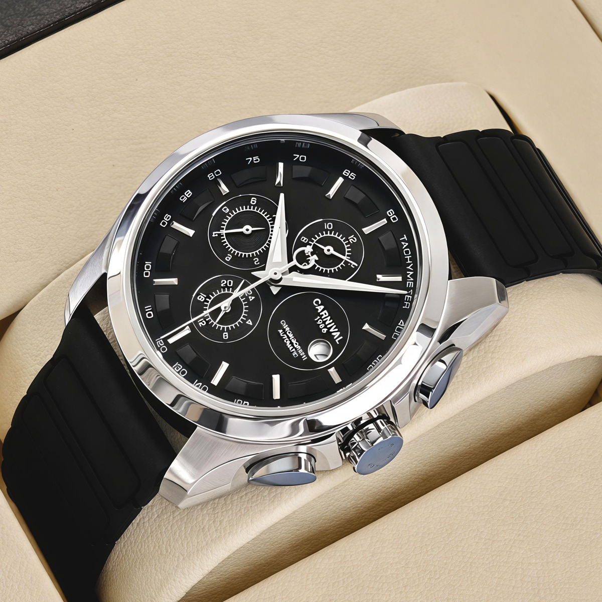 Carnival Genius Prestige Black, 2 ремінці — фото 2
