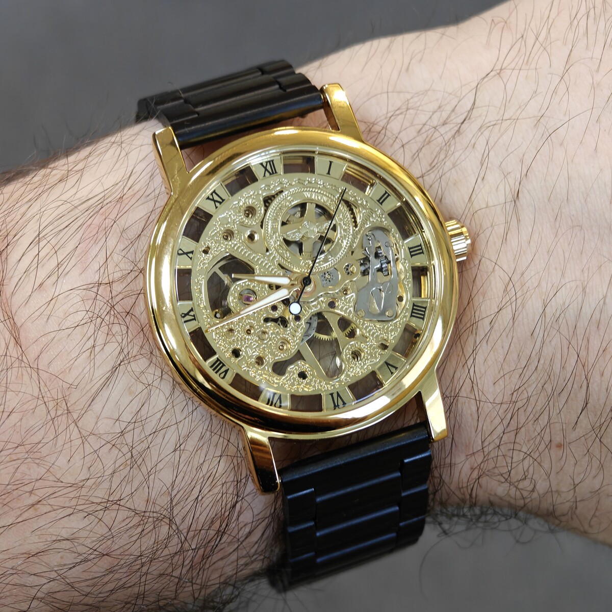 Winner Gold Metal Black, 2 ремінці — фото 7