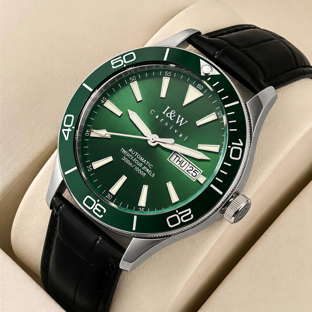 Carnival Diver Leather Deluxe 10 Bar, 2 ремінці — фото 2