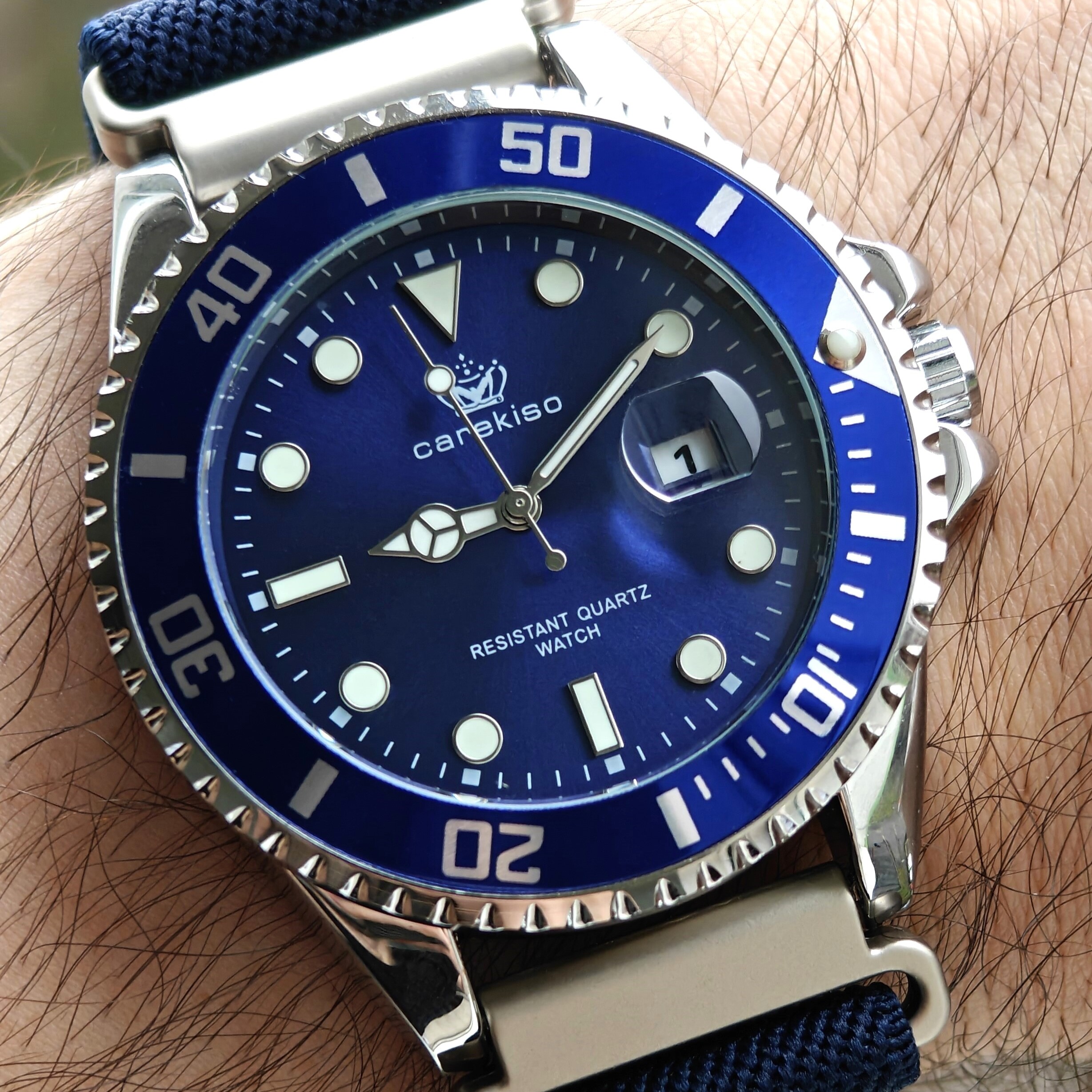 Hemsut Zurich Carekiso Nylon Blue, 2 ремінці — фото 7