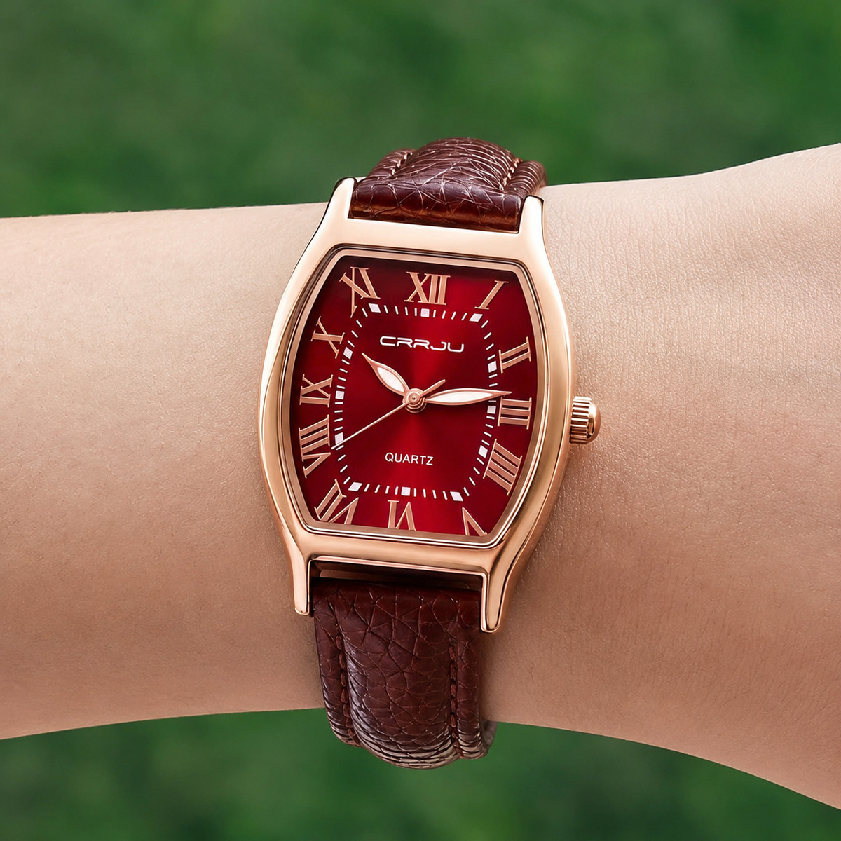 Crrju France Leather Classic, 2 ремінці — фото 7