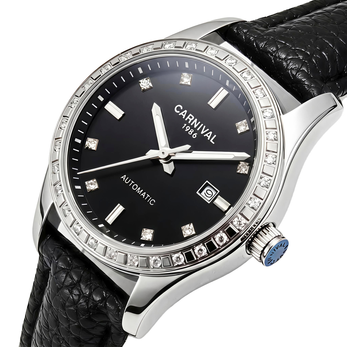 Carnival Luiza Black Leather, 2 ремінці