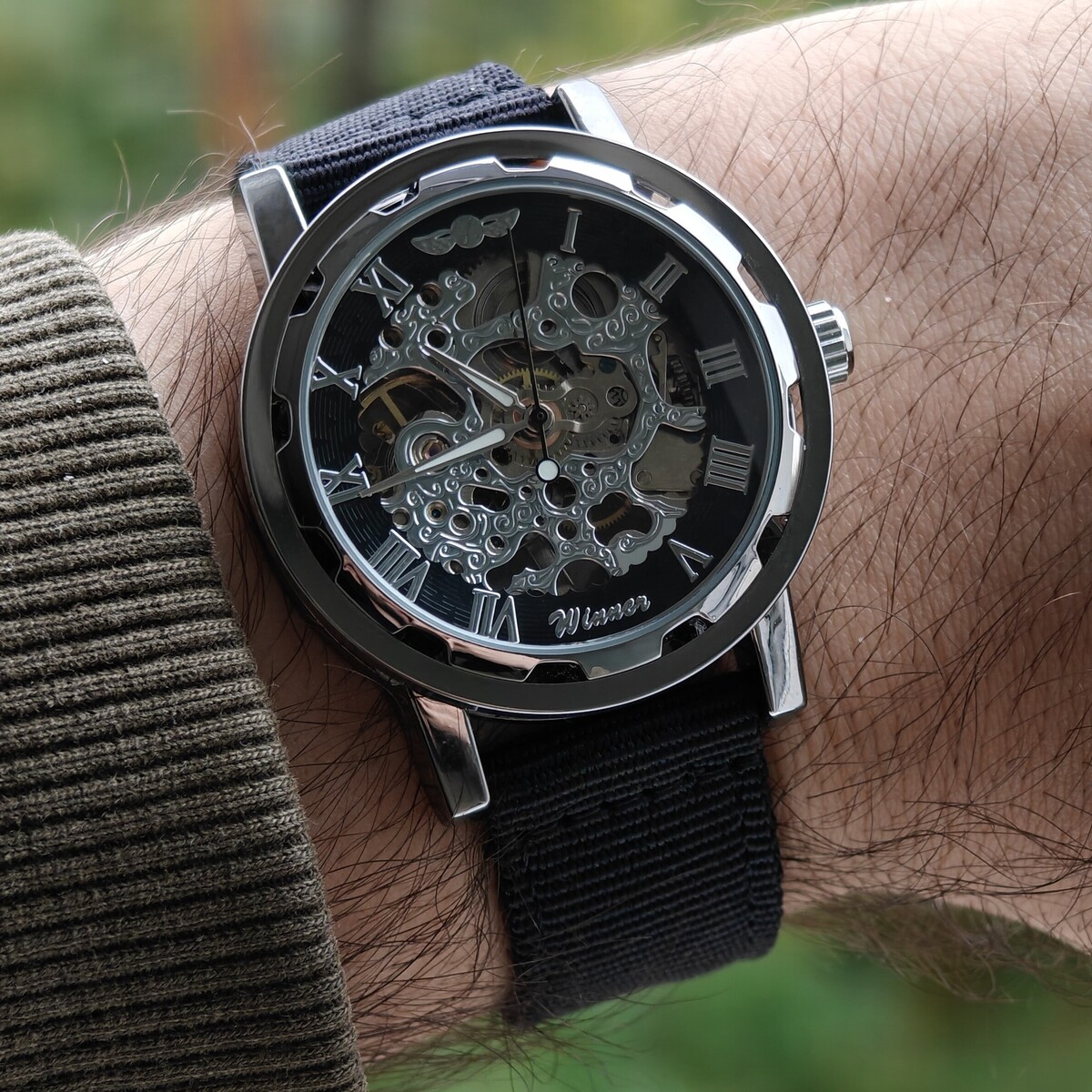 Winner Black Textile Classic, 2 ремінці — фото 7