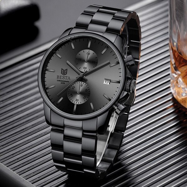 Besta Mars Premium Leather Black, 2 ремінці — фото 6