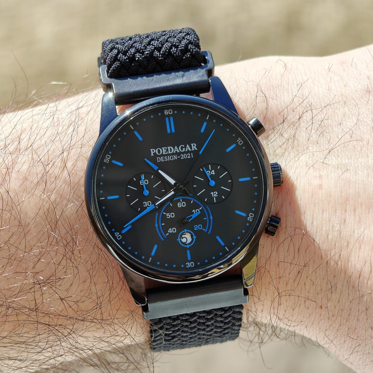 Poedagar Misto Gravy Black, 2 ремінці — фото 7