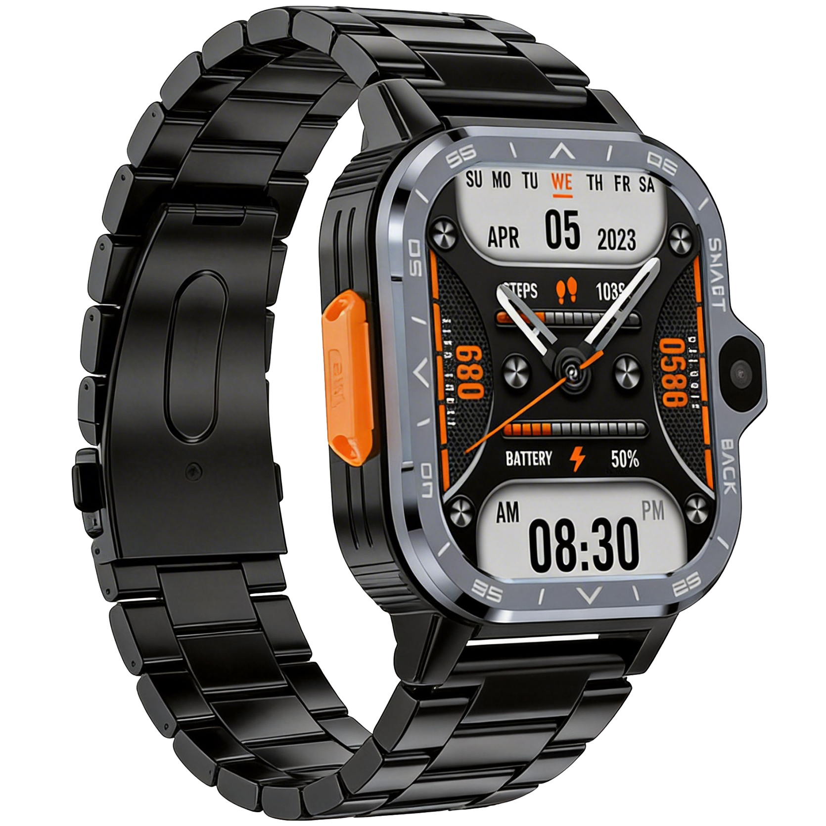 Smart Nova Sim Steel Black, 2 ремінці — фото 2