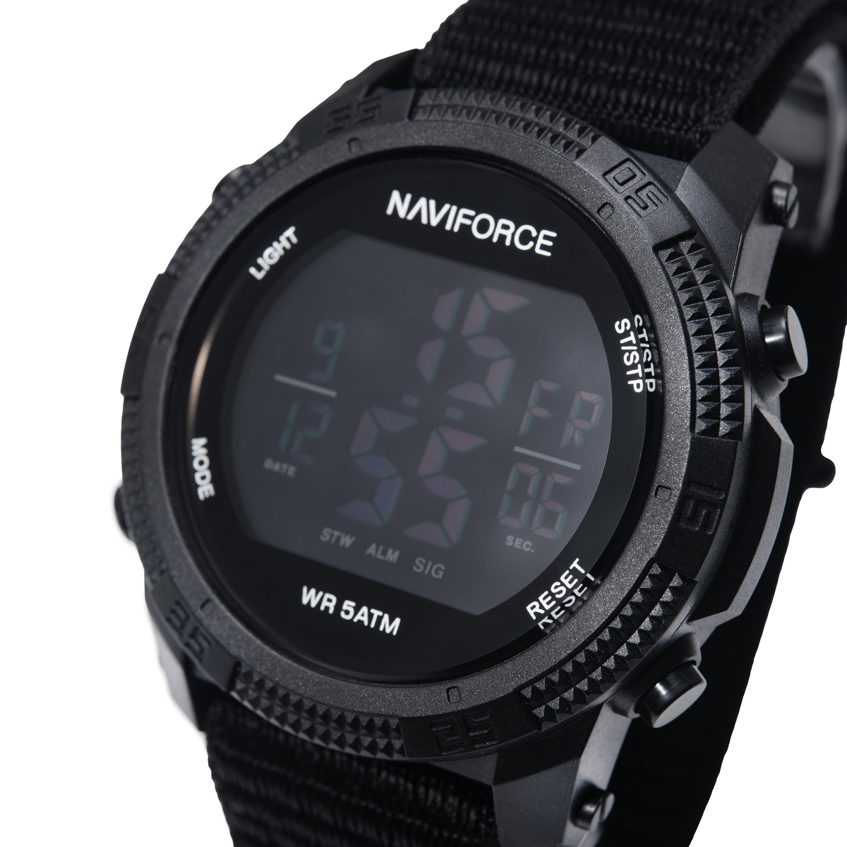 Naviforce Europe Armor Black, 2 ремінці — фото 2