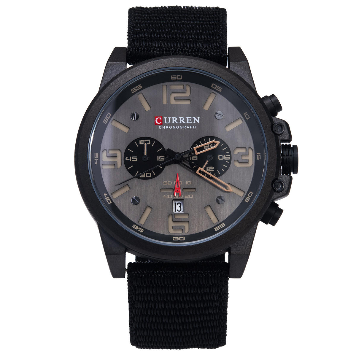 Curren Monreal Armor Black, 2 ремінці — фото 2