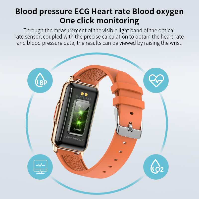 Smart Mioband Nano+ Orange, 2 ремінці — фото 4