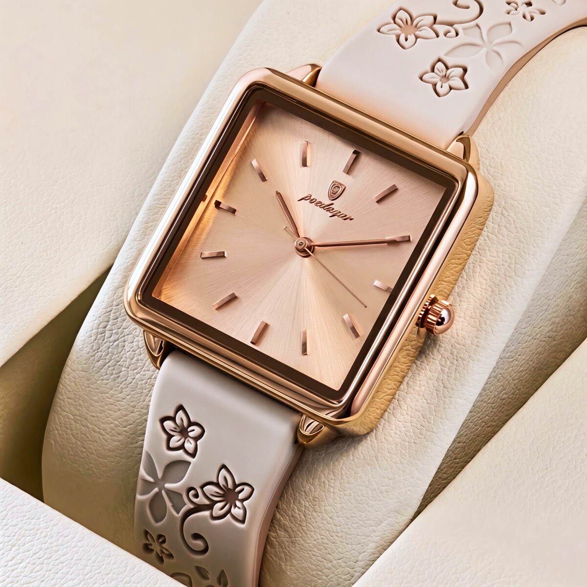 Женские часы Poedagar Annet Beige