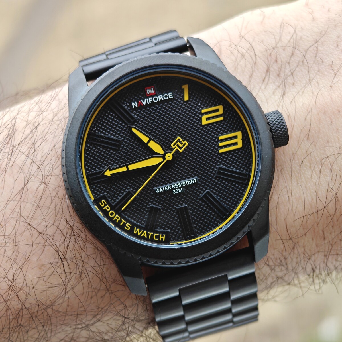 Naviforce Kvantum Black Steel, 2 ремінці — фото 7