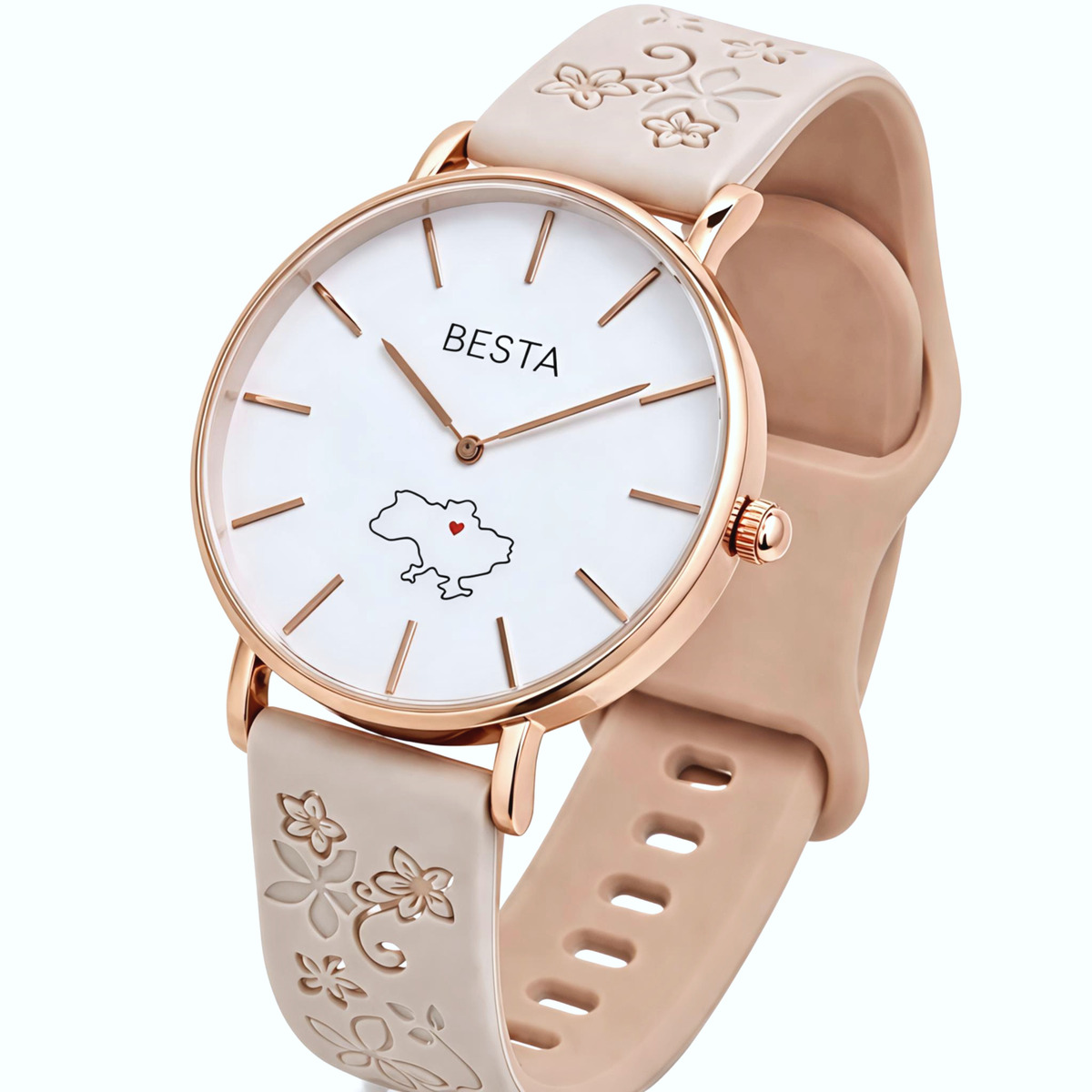 Besta Love UA Beige Flower, 2 ремінці — фото 2