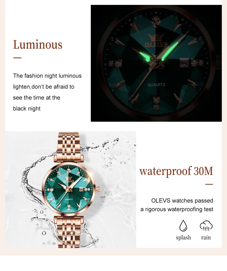 Olevs Diamond Leather Brown, 2 ремінці — фото 6