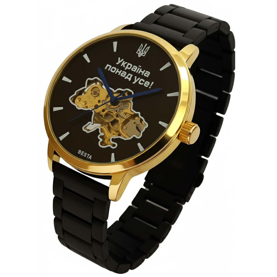 Besta Skeleton Gold Black Metal, 2 ремінці — фото 2