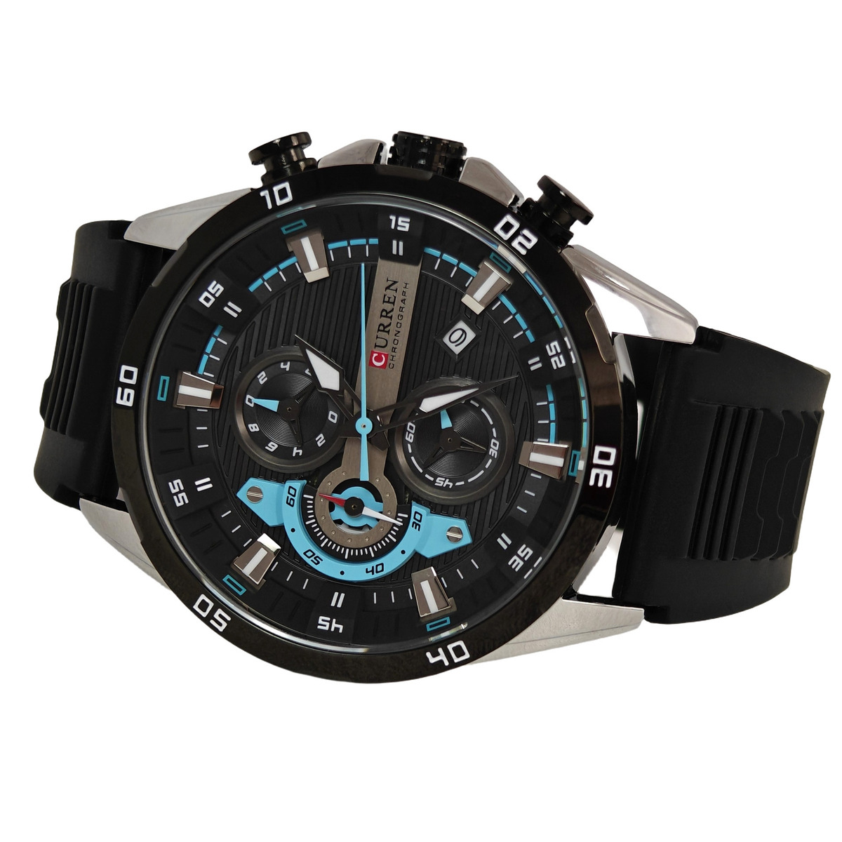 Curren Roberto Elastic Black, 2 ремінці — фото 2