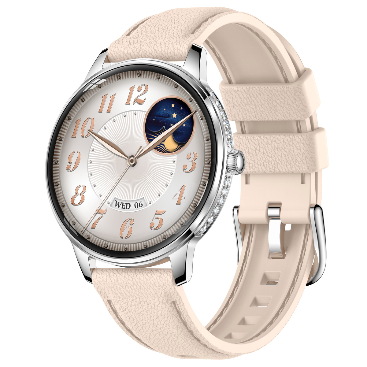 Smart Brilliant Slim Silver Rubber, 2 ремінці