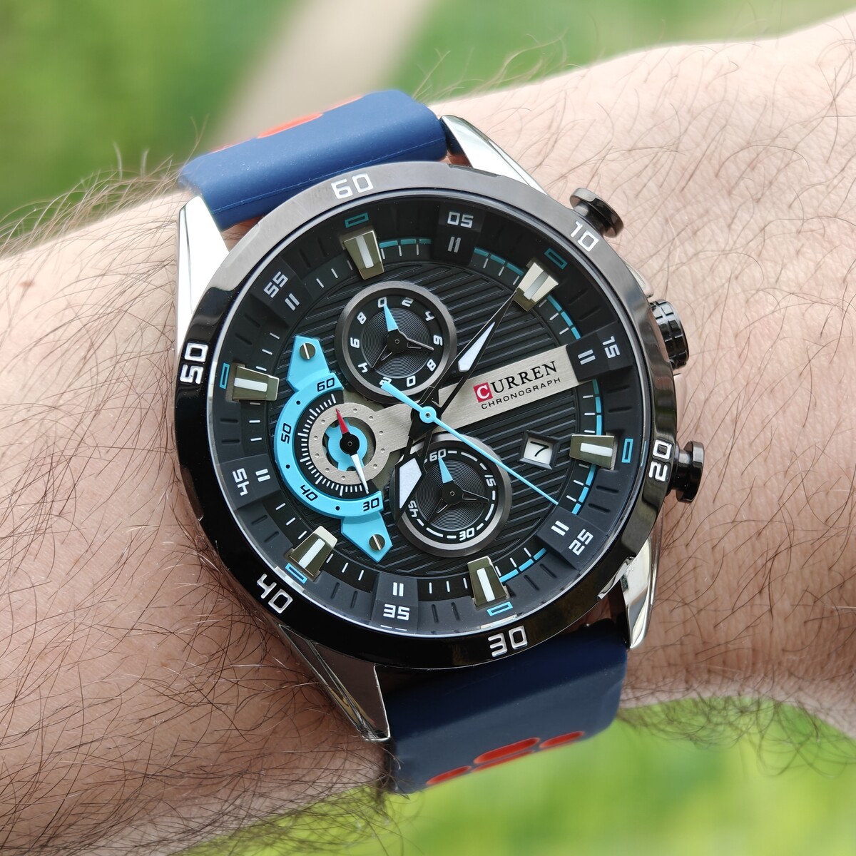 Curren Roberto Lava Blue, 2 ремінці — фото 7