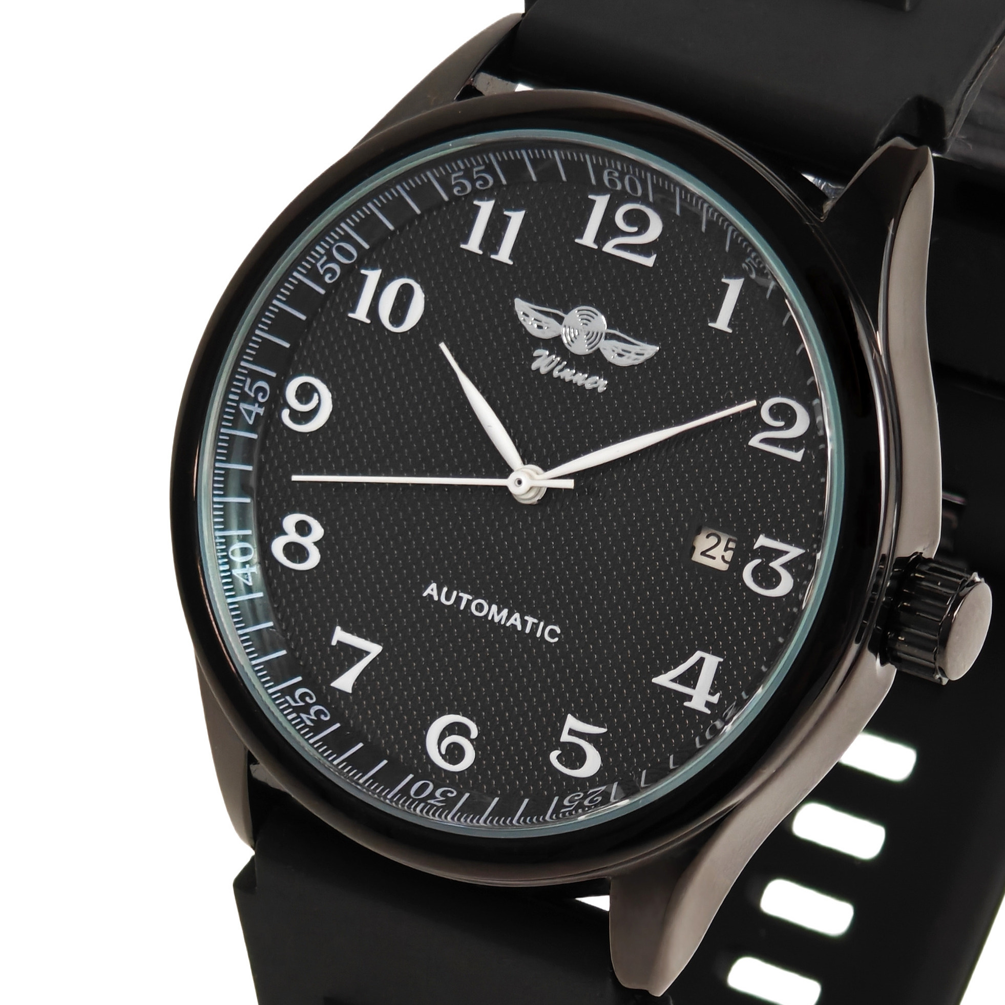 Winner Handsome Black Elastic, 2 ремінці