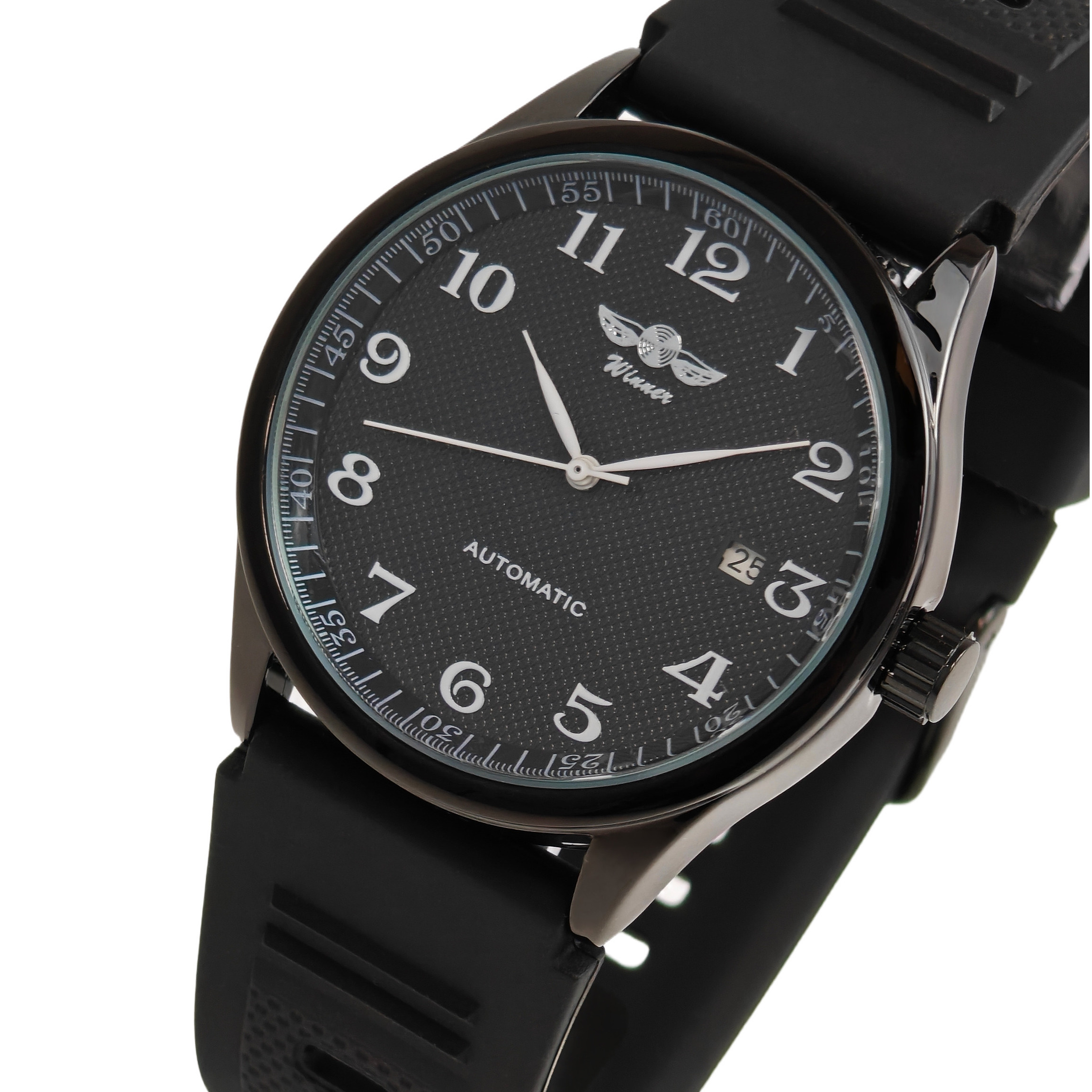 Winner Handsome Black Elastic, 2 ремінці — фото 2