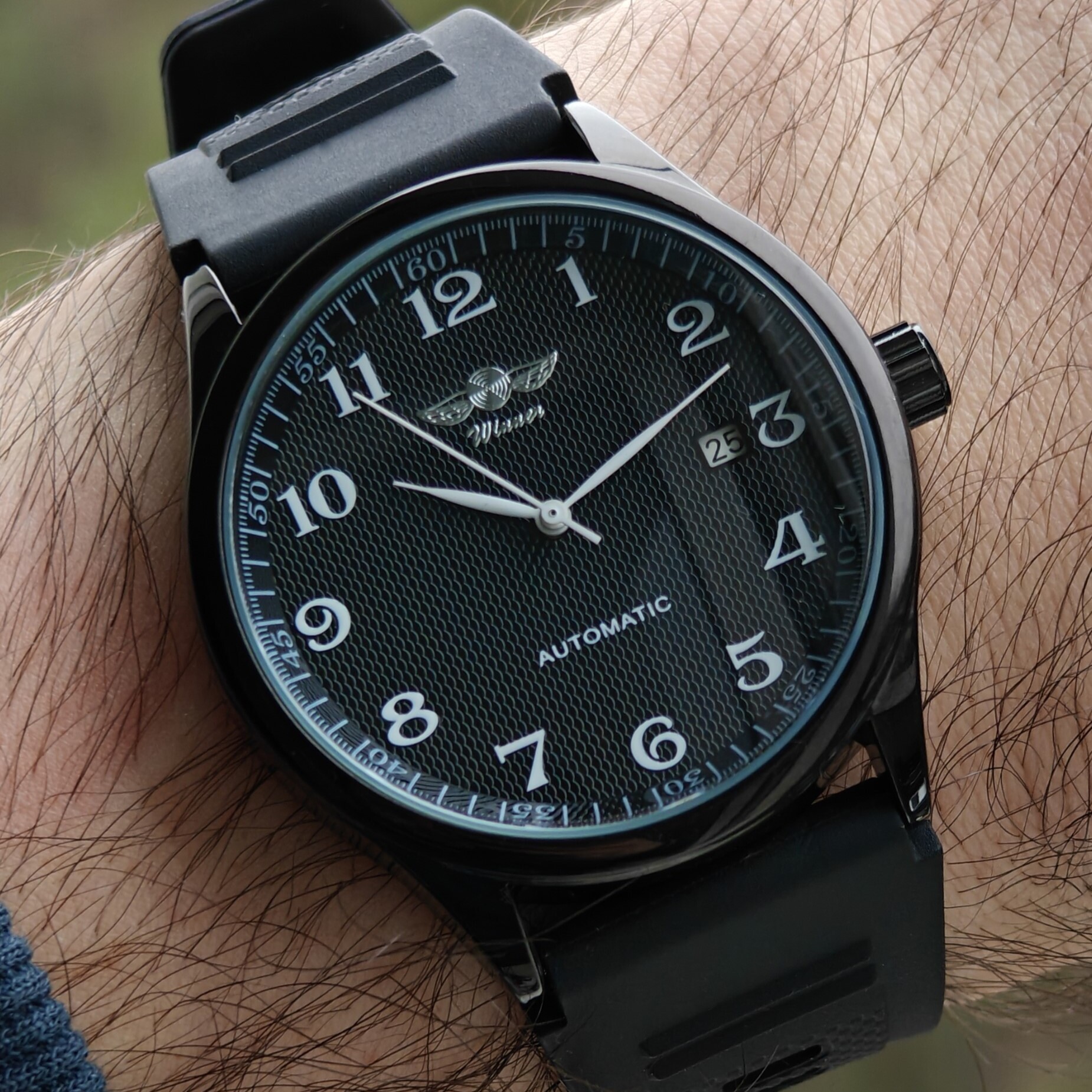 Winner Handsome Black Elastic, 2 ремінці — фото 7